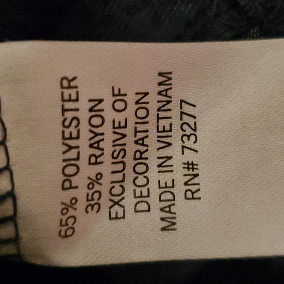 Sonoma NWT 3/4 sleeve peasant style blouse - Picture 6 of 13